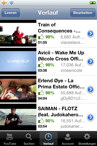 iMusic Tubee -- Music Player and Manager for YouTube. screenshot 4