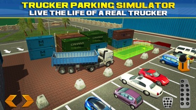 Trucker Parking Simulator Real Monster Truck Car Racing Driving Test screenshots
