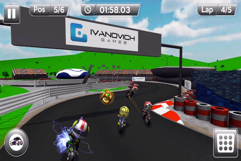 MiniBikers: The game of mini racing motorbikes screenshot 2