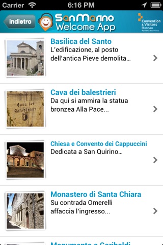 San Marino Welcome App screenshot 3