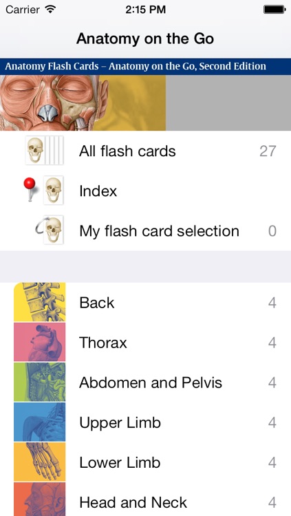 Thieme Anatomy on the Go 2.0