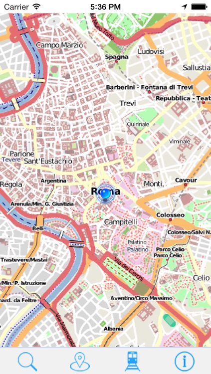 Offline Map Rome - Guide, Attractions and Transport