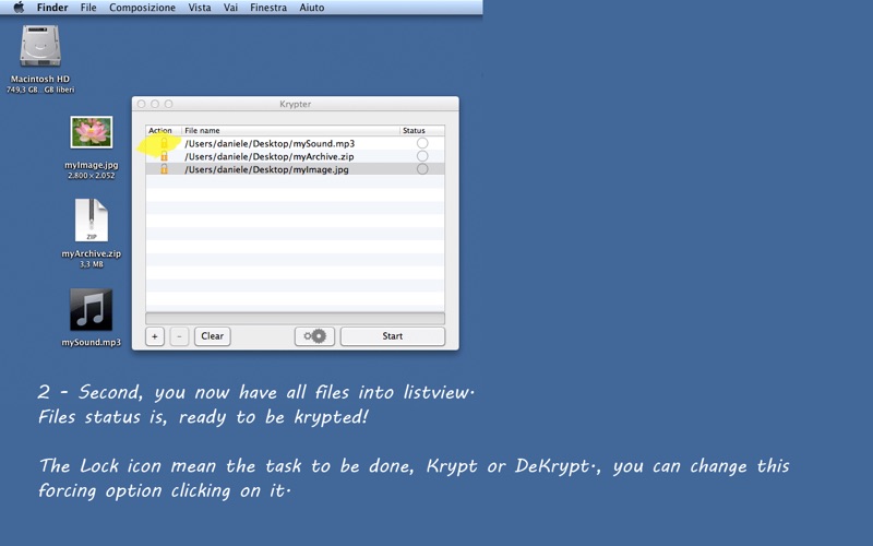 Screenshot #2 pour Krypter X