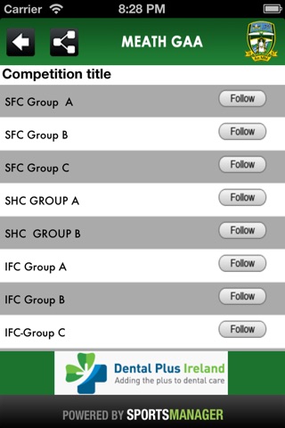 Meath GAA screenshot 3
