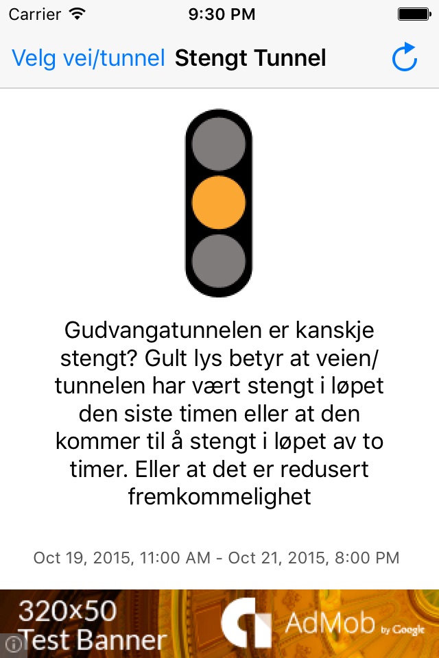 Stengt Tunnel - er veien åpen? screenshot 3