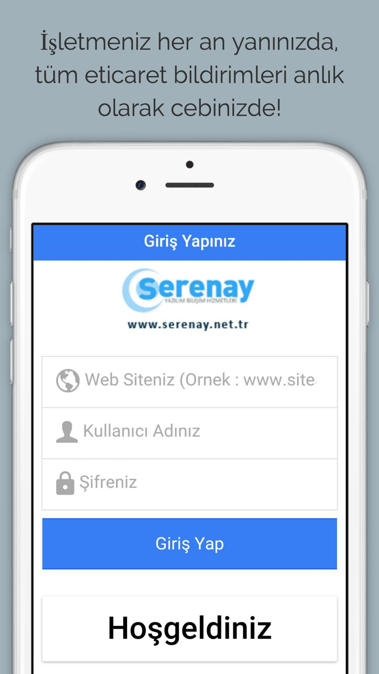 E-Ticaret Yönetici - SER-B2B Mobile | Serenay Yazılım