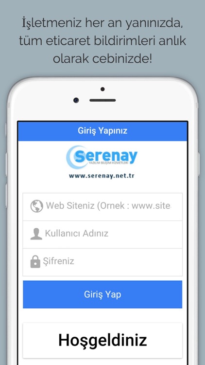 E-Ticaret Yönetici - SER-B2B Mobile | Serenay Yazılım