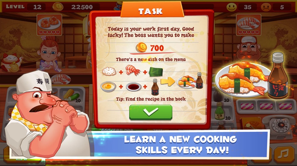 #3. Sushi Master Chef (iOS) 由: 晓翔 黄