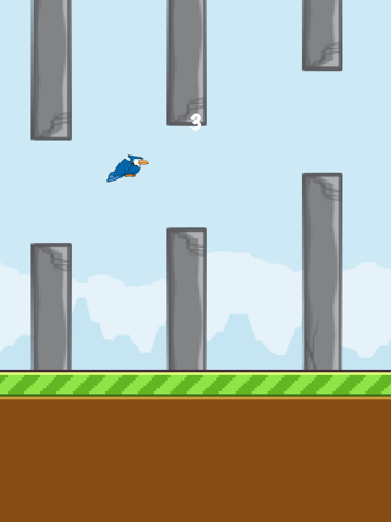 Screenshot #4 pour Impossible Bluejay - Une aventure de flappy
