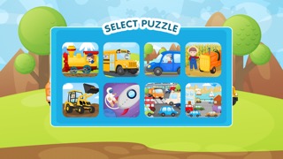 Trucks and Things That Go Jigsaw Puzzle Free - Preschool and Kindergarten Educational Cars and Vehicles Learning Shape Puzzle Adventure Game for Toddler Kids Explorersのおすすめ画像2