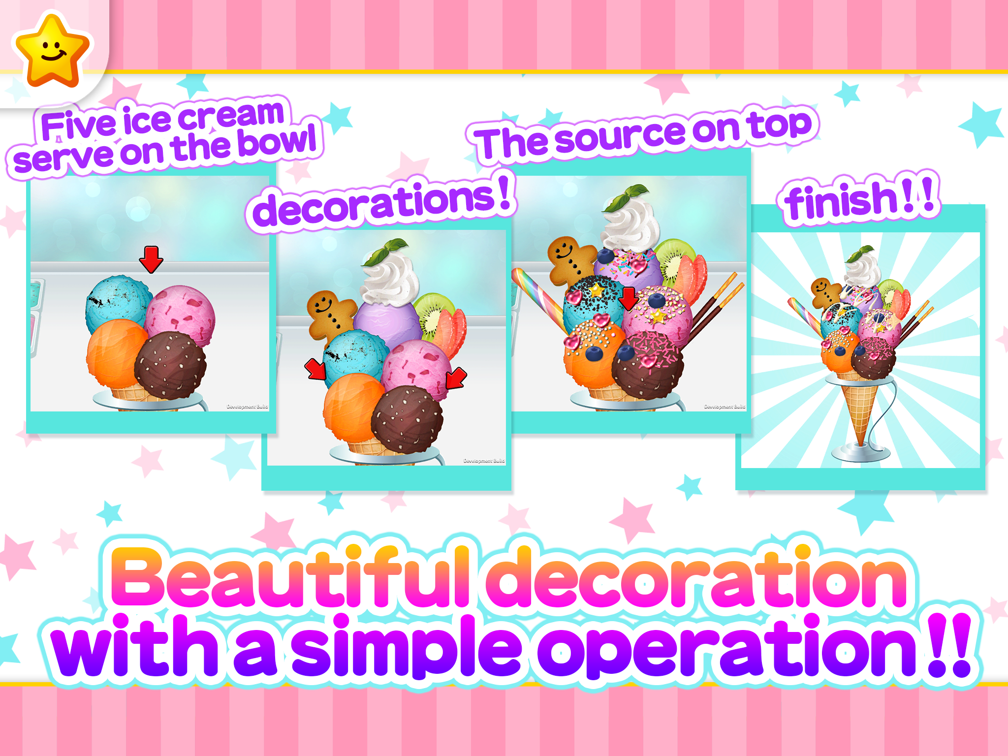 Let's do pretend Ice-cream shop! - Work Experience-Based Brain Training App