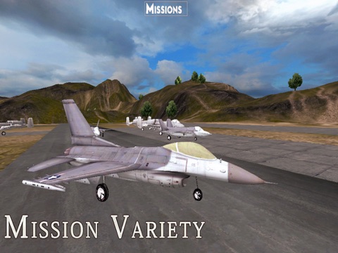 Screenshot #6 pour F-16 Fighting Falcon - Combat Gunship Simulateur de vol