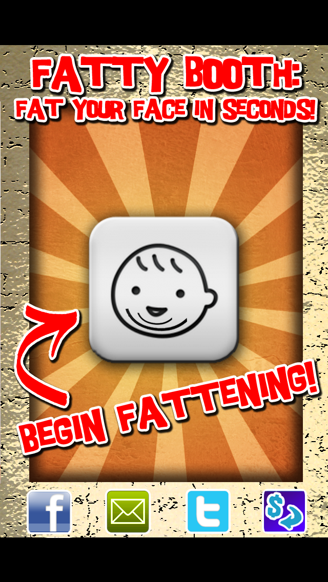 How to cancel & delete Fatty Booth: Fat your face in seconds! from iphone & ipad 3