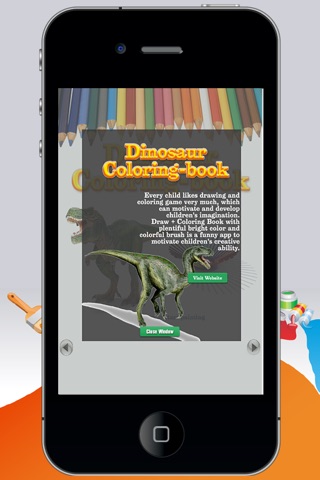 Coloring Book Dinosaurs screenshot 2