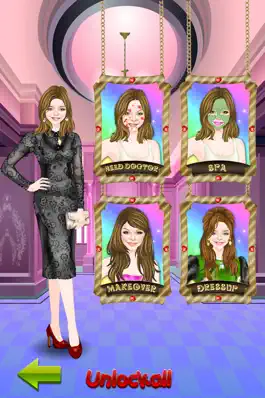 Game screenshot Real Celebrity MakeOver Salon & Dressup & hair salon-free Kids Games apk