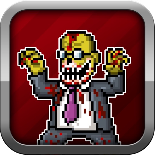 A Zombie Pixel Run-ner Game Icon