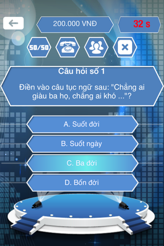 [Game Show] Ai Là Triệu Phú screenshot 2