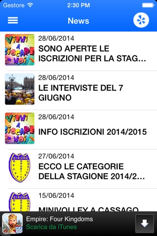 A.S.D. GRUPPO SPORTIVO ORATORIO SIRONE screenshot 2