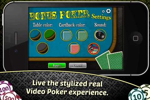 SNG Bonus Poker screenshot 2