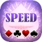 Speed - Card game is a card game with a speedy twist, a fun and simple game suitable for all ages that challenges your hand-eye coordination