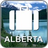 Offline Map Alberta, Canada (Golden Forge)