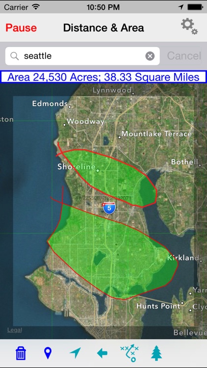 Map Distance & Area