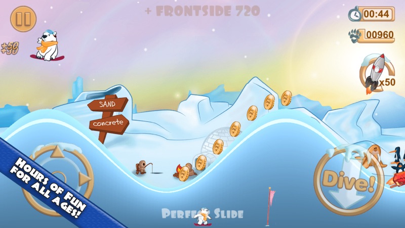 Snowboard Juegos Gratis de Carreras, Aplicaciones Gratis - Juegos Infantiles Divertidos e Adictivos screenshot 1