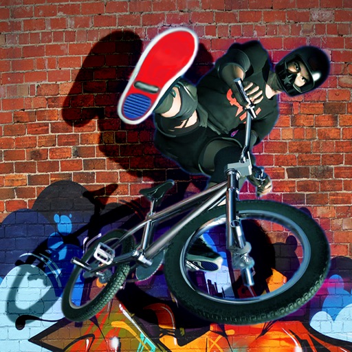 Bmx Street rider icon