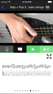 Slap Bass Method HD LITE screenshot #4 for iPhone