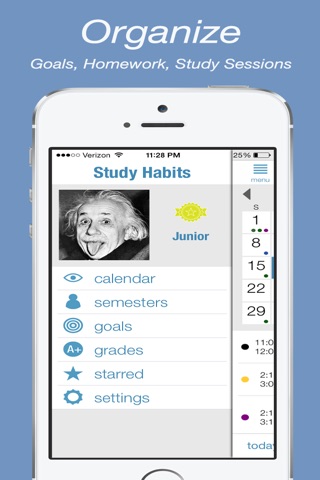 Study Habits – Helping Students in High School & College Organize, Schedule, Learn & Succeed! screenshot 3