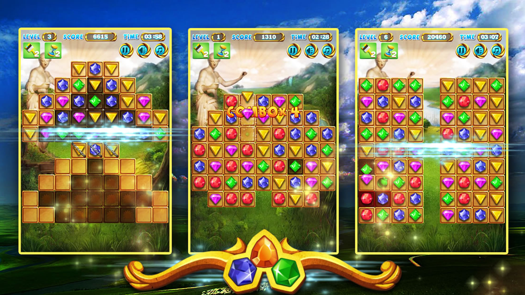 Ancient Jewel screenshot 2