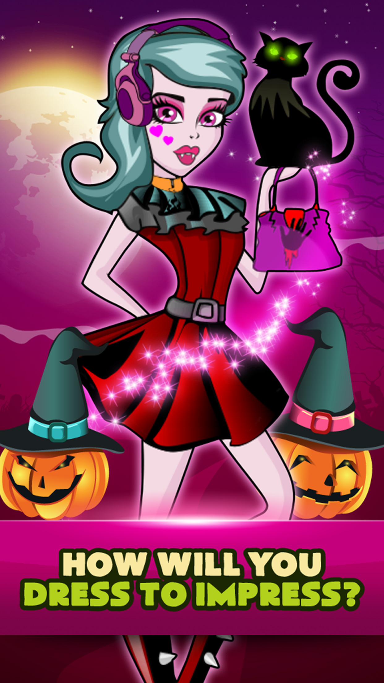 Princess Monster Makeover Salon Crazy Style Girl Dress Up screenshot 2