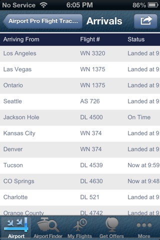 Salt Lake City Airport Info + Flight Tracker screenshot 4