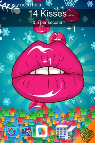 Kiss booth - The lips love me game for lovers - Free screenshot 3