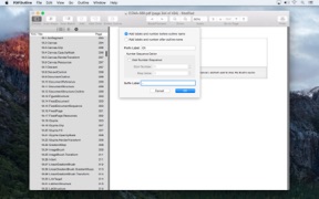 PDFOutline screenshot