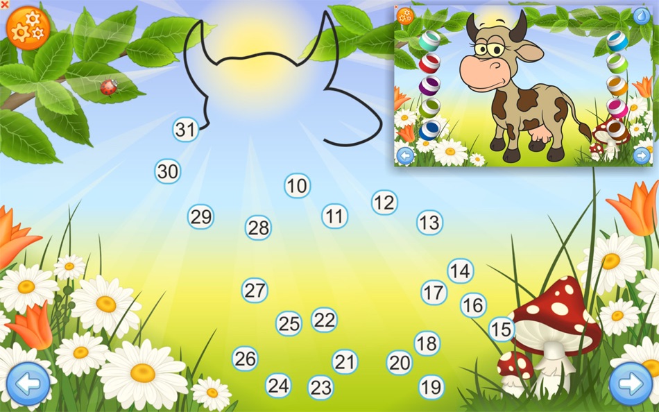 #1. Animals - Connect the Dots and Add Colors - Free (macOS) 由: Kedronic UAB