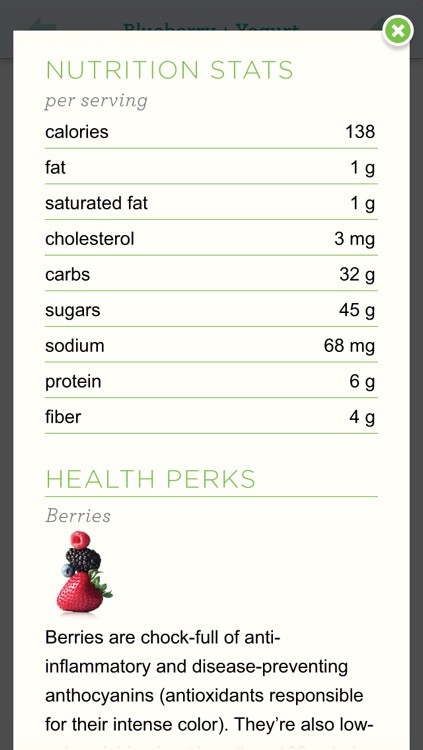 Smoothies from Whole Living for iPhone/iPod Touch