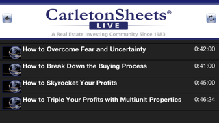 How to cancel & delete Carleton Sheets Live from iphone & ipad 2