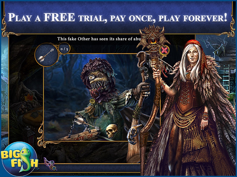 #1. Bridge to Another World: The Others HD - A Hidden Object Adventure (iOS) 由: Big Fish Games, Inc