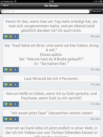 Screenshot #4 pour Lustige Sprüche