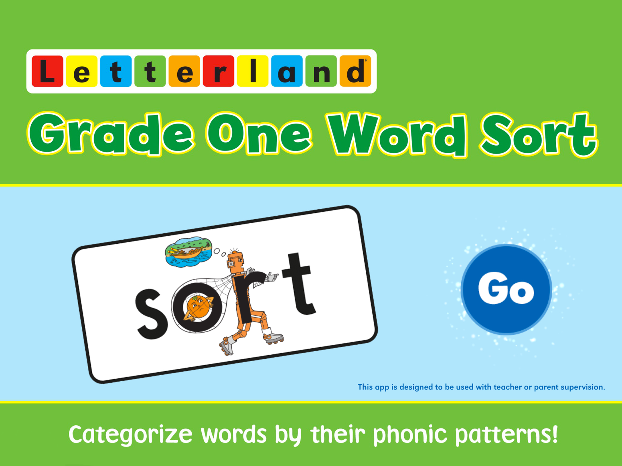 Letterland Grade One Word Sort screenshot 5