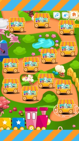 甘いケーキの食堂車2無料 - 女の子の調理マッチング爆発パズルゲームのおすすめ画像2