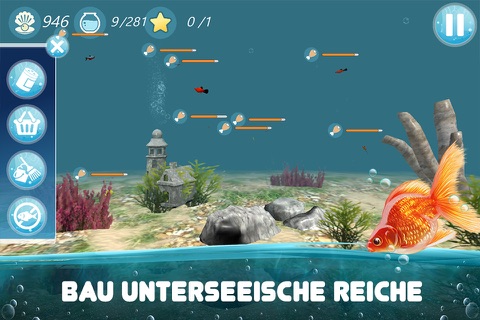 Aquarium Goldfish 3D screenshot 2