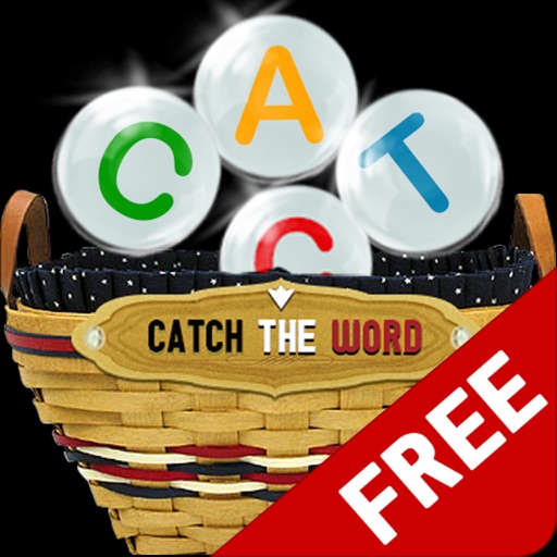 Catch The Word - Learn to Spell Fun Spelling Kids Game icon