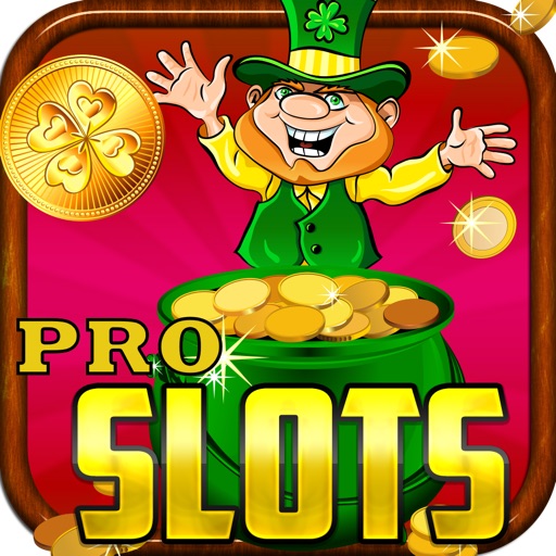 A Big Irish Leprechaun Slots Pro - Free Jackpot Casino Slot-Machine Game iOS App