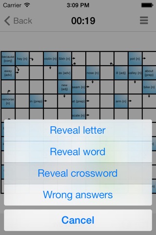 Learn German with Crossword Puzzles screenshot 4