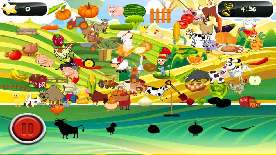 #4. Hidden Objects : Old MacDonald Had a Farm Mystery Object Seek and Find (iOS) 由: Kris Copeland