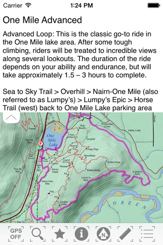 Pemberton MTB Trail Guide screenshot 2