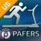 Tread Monitor is a groundbreaking app that works with PAFERS enabled treadmills
