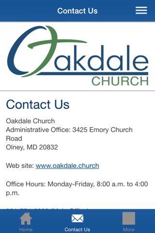 Oakdale Church screenshot 2